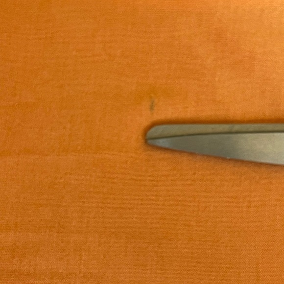 TALBOTS PLEATED CORAL CREW NECK TEE SZ MED - Picture 12 of 12